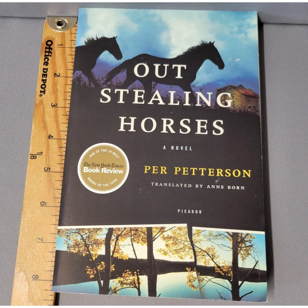 Out Stealing Horses Per Petterson Anne Born Contemporary Novel Paperback Picador